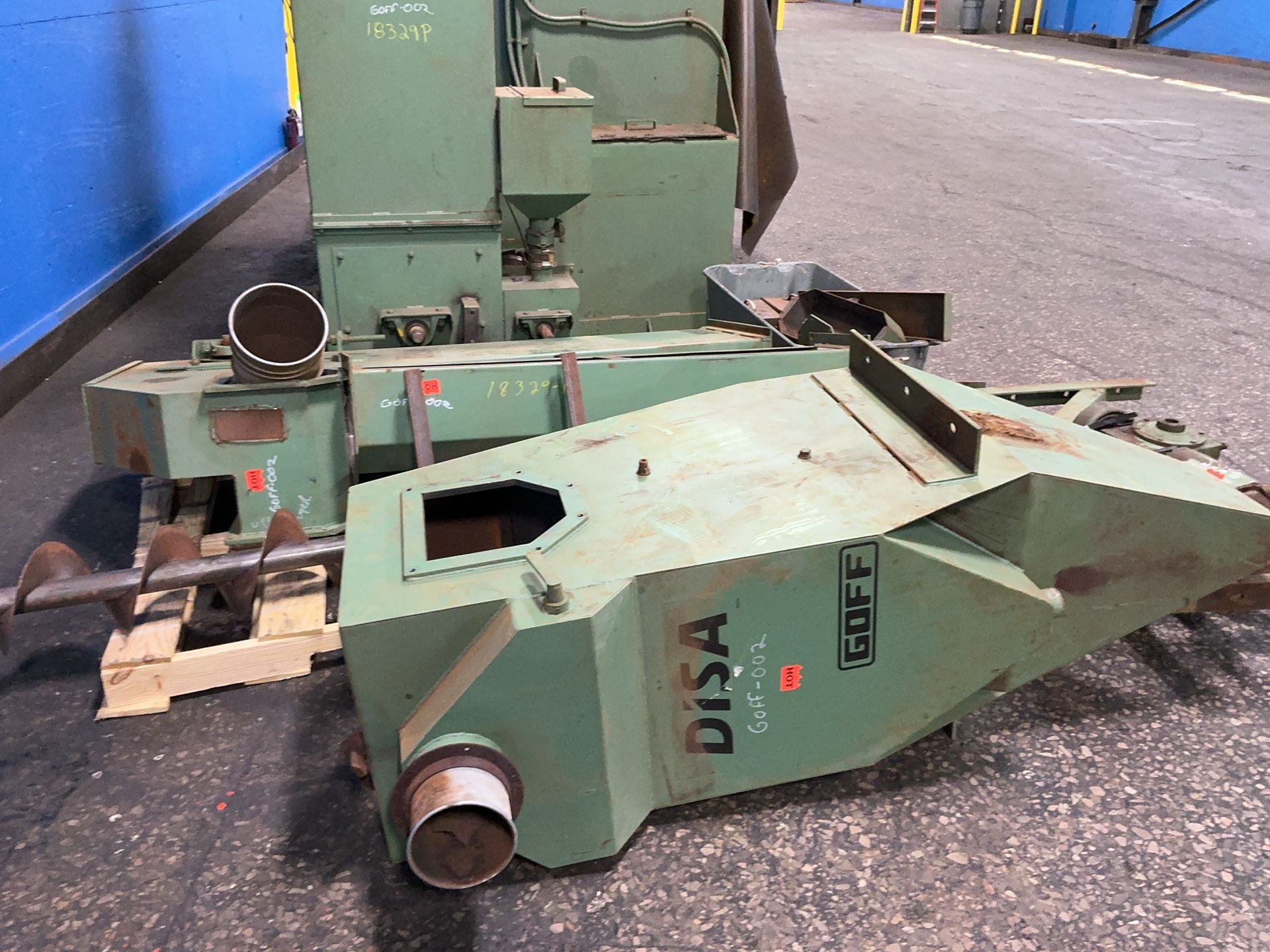 Disa-goff 22” Diameter, 4 Chambers Blast Machine - 72mt