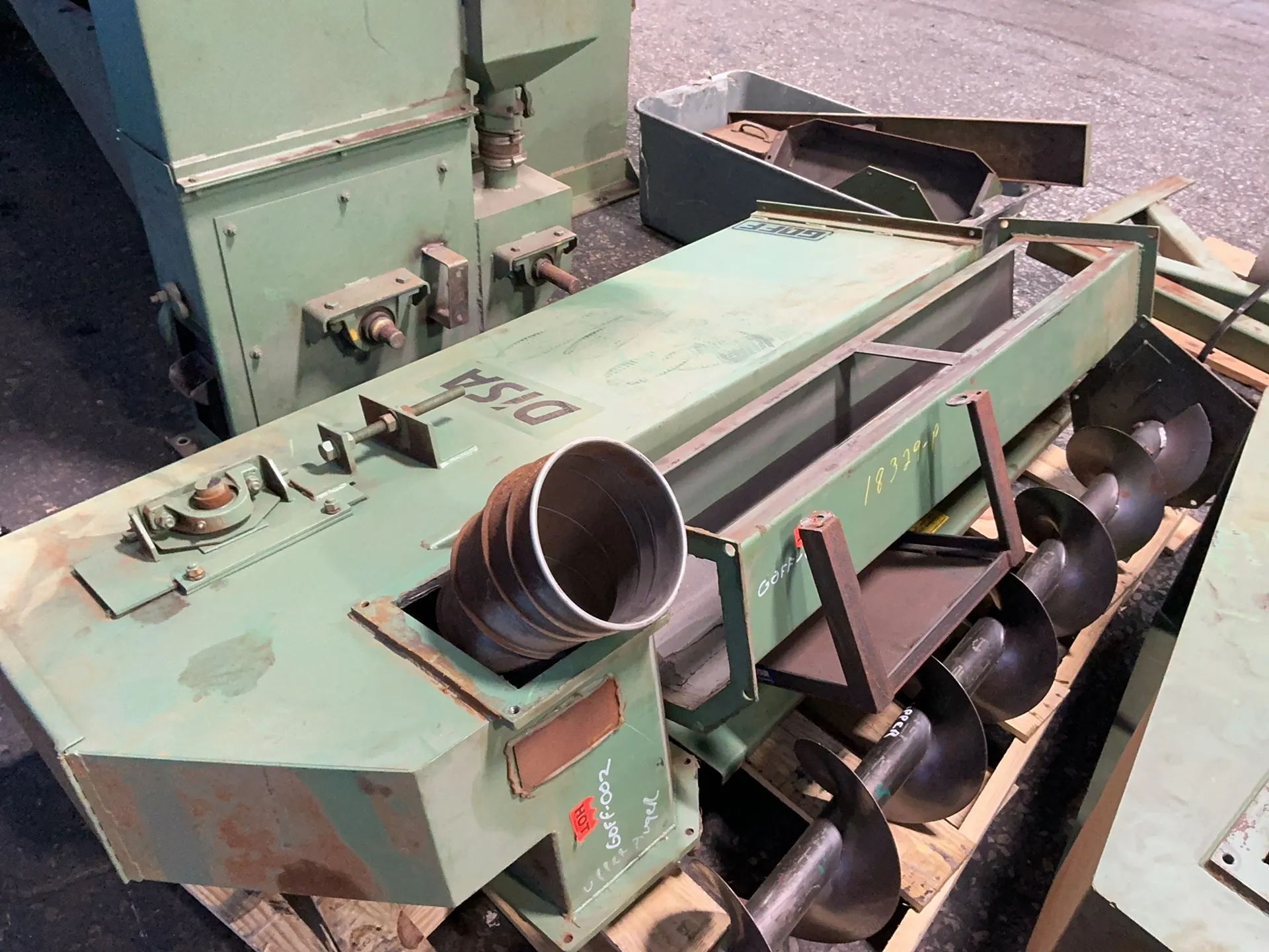 Disa-goff 22” Diameter, 4 Chambers Blast Machine - 72mt