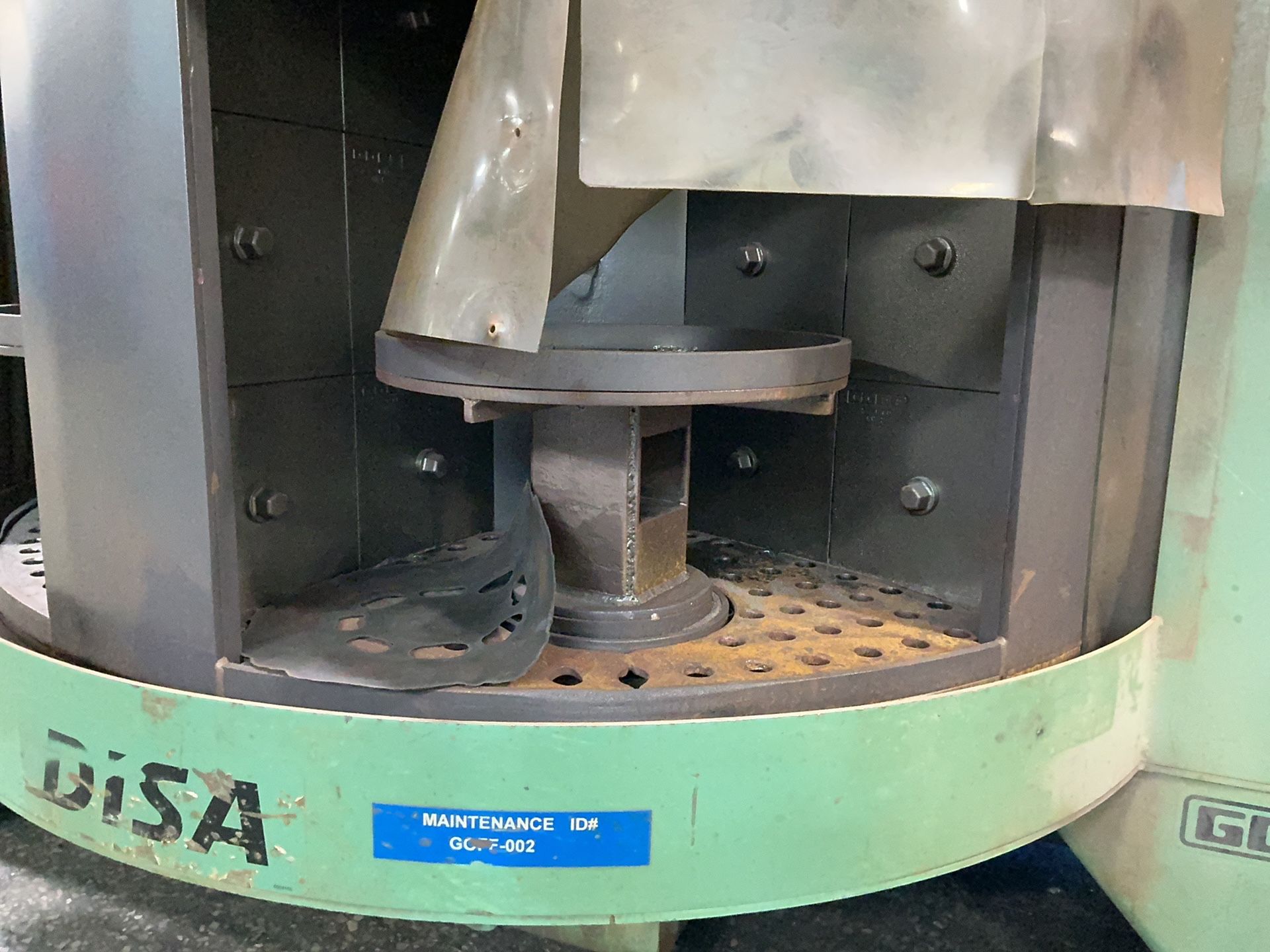 Disa-goff 22” Diameter, 4 Chambers Blast Machine - 72mt