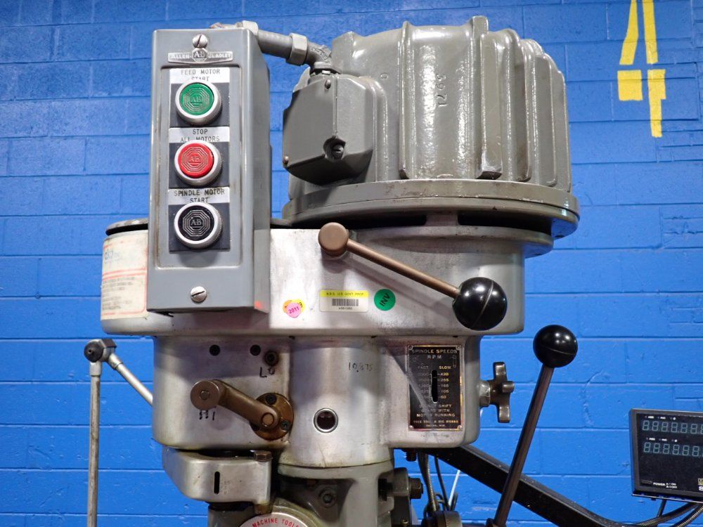 Tree Tool And Die Works 10-1/2" X 42" Vertical Mill - 2uvr
