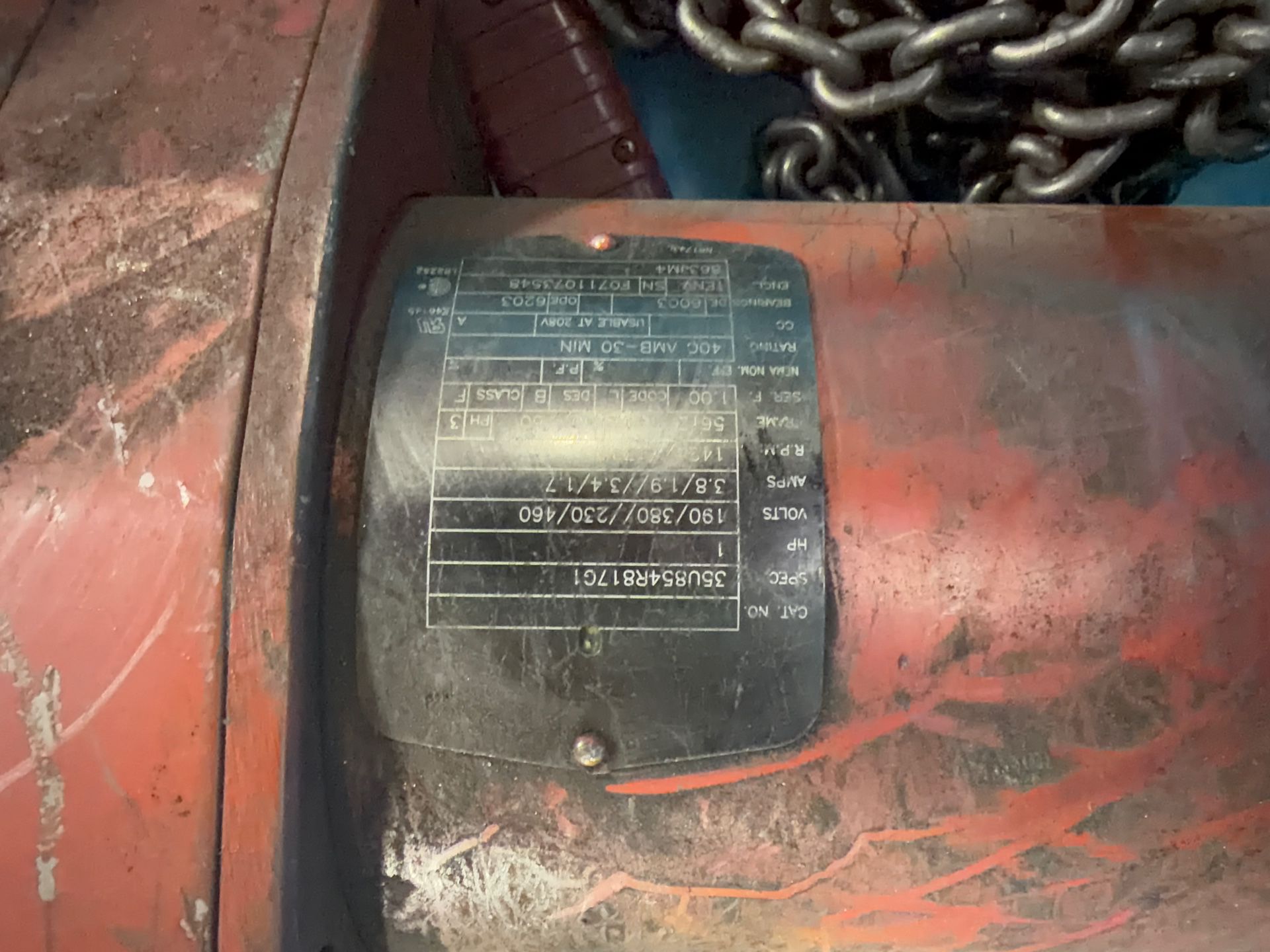 Dayton 2 Ton Electric Hoist - 3yb77