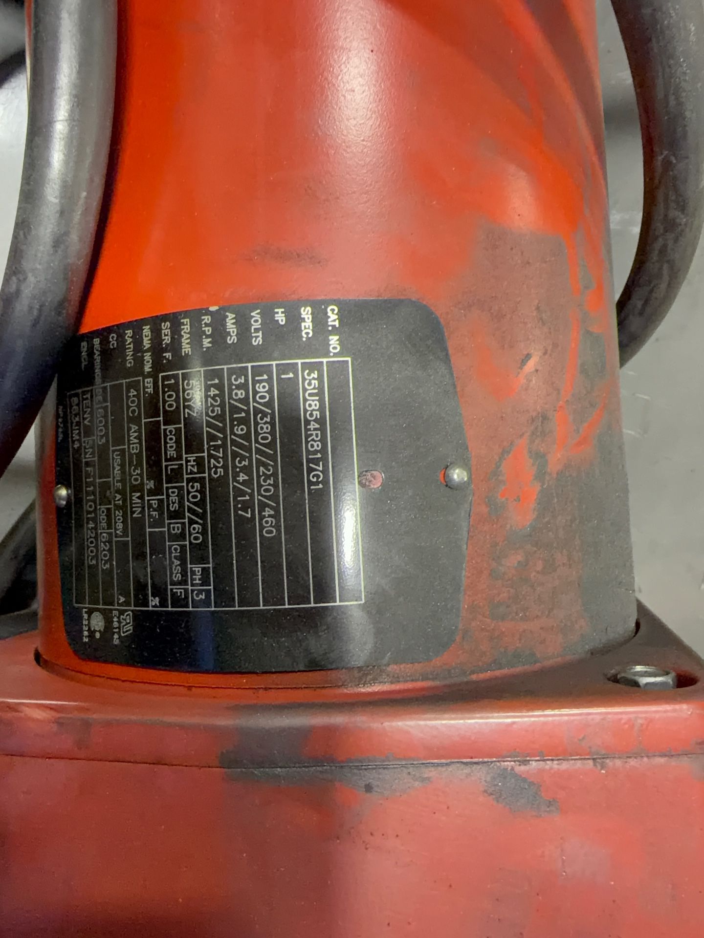 Dayton 2 Ton Electric Hoist - 3yb77g