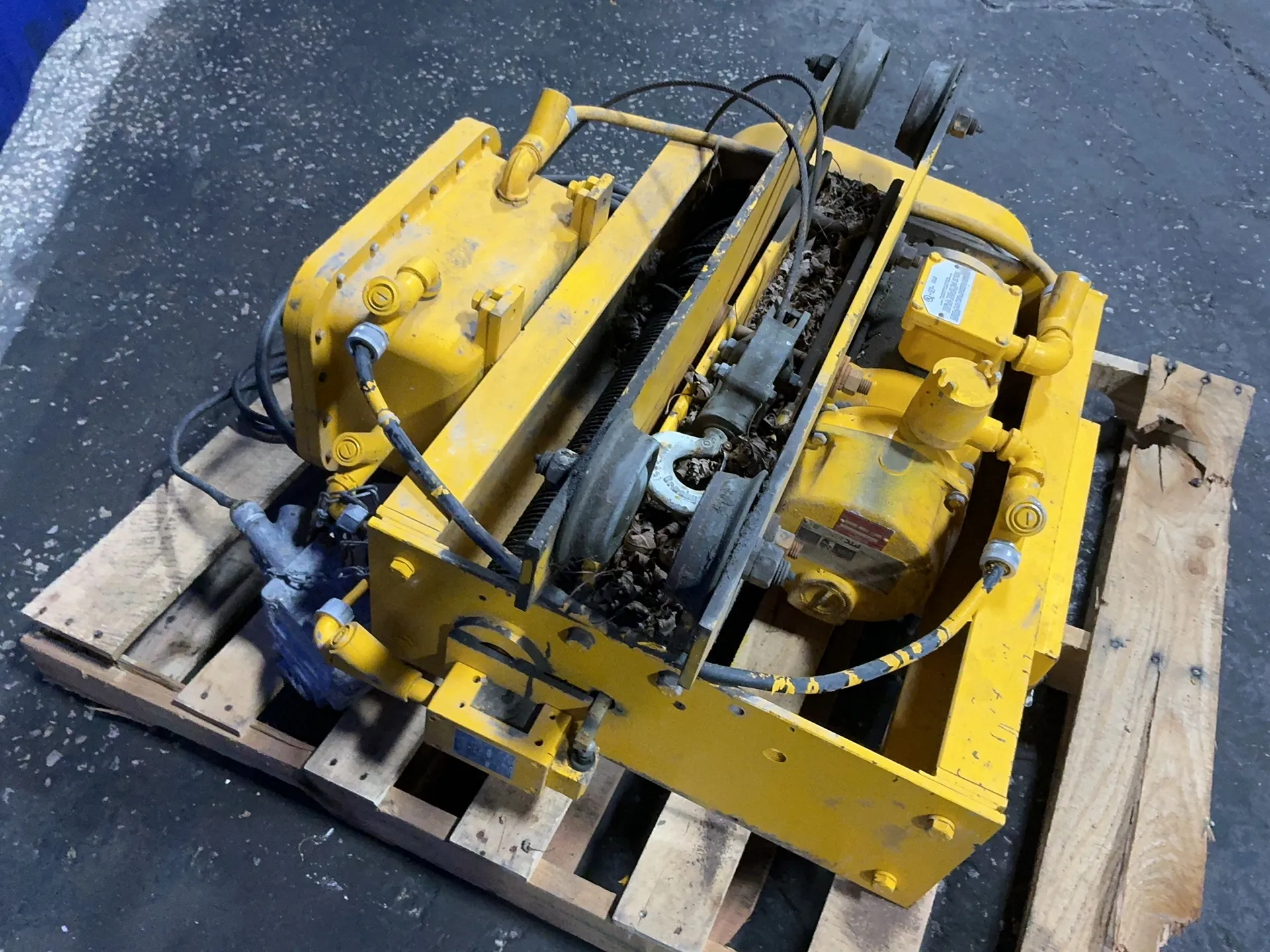 David Round 1 Ton Electric Wire Rope Hoist - 55