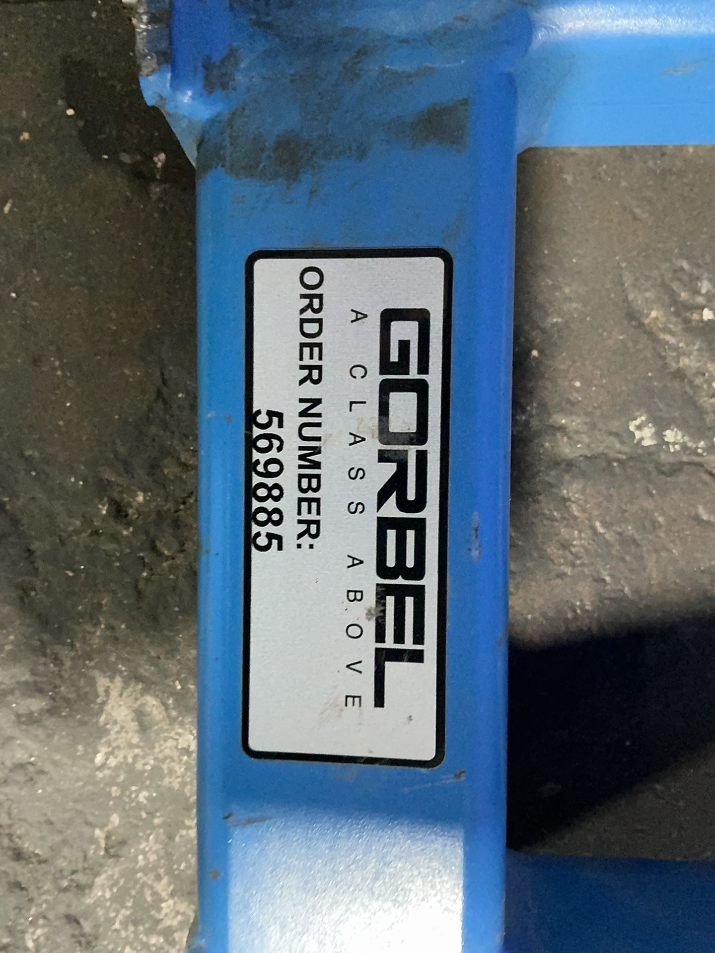 Gorbel 1000 Lbs Workstation Bridge Crane W/ Hoist