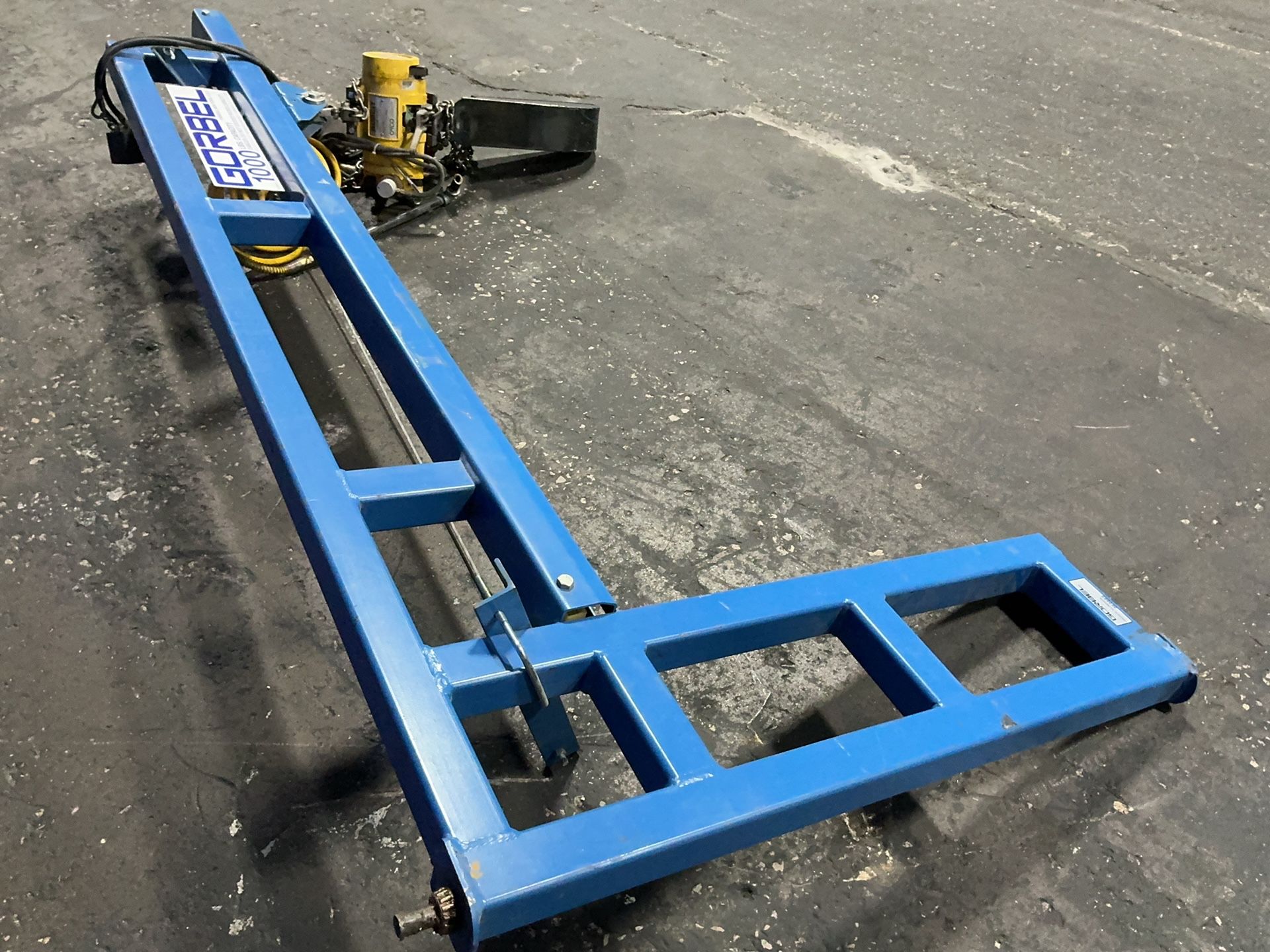 Gorbel 1000 Lbs Workstation Bridge Crane W/ Hoist