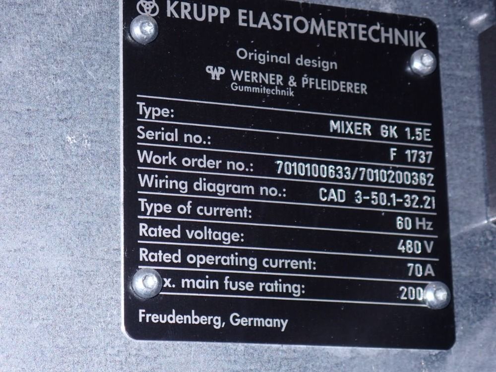 Thyssenkrupp Mixer - Kd 1.5 E