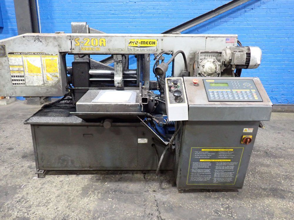 Hyd-mech 26" X 13" Horizontal Band Saw - S20a