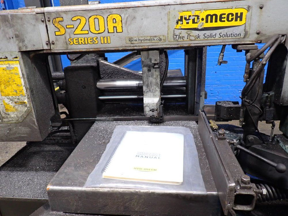 Hyd-mech 26" X 13" Horizontal Band Saw - S20a