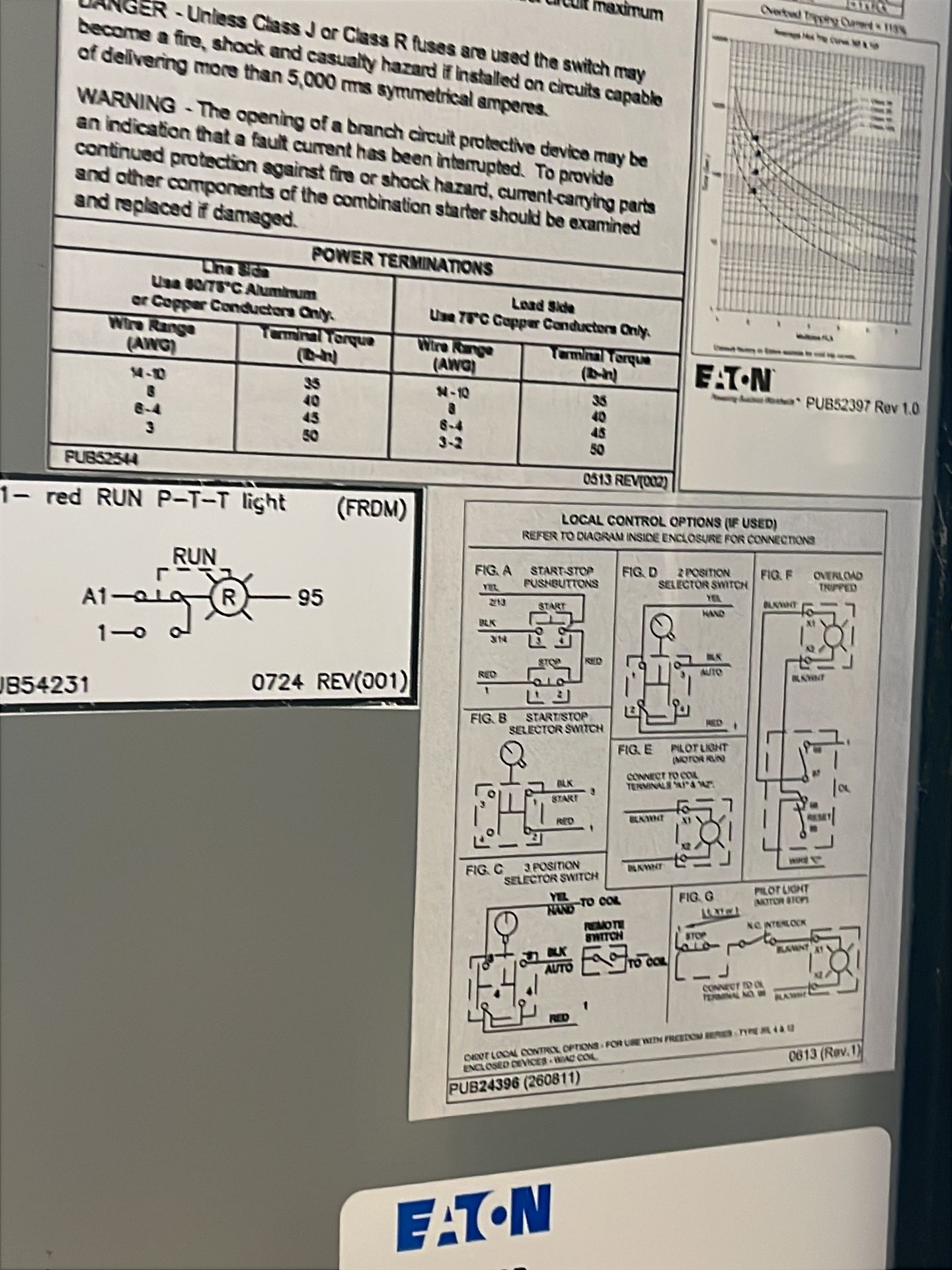 Eaton Freedom Neva Combination Fvnr Starter - Ecn1821e0d