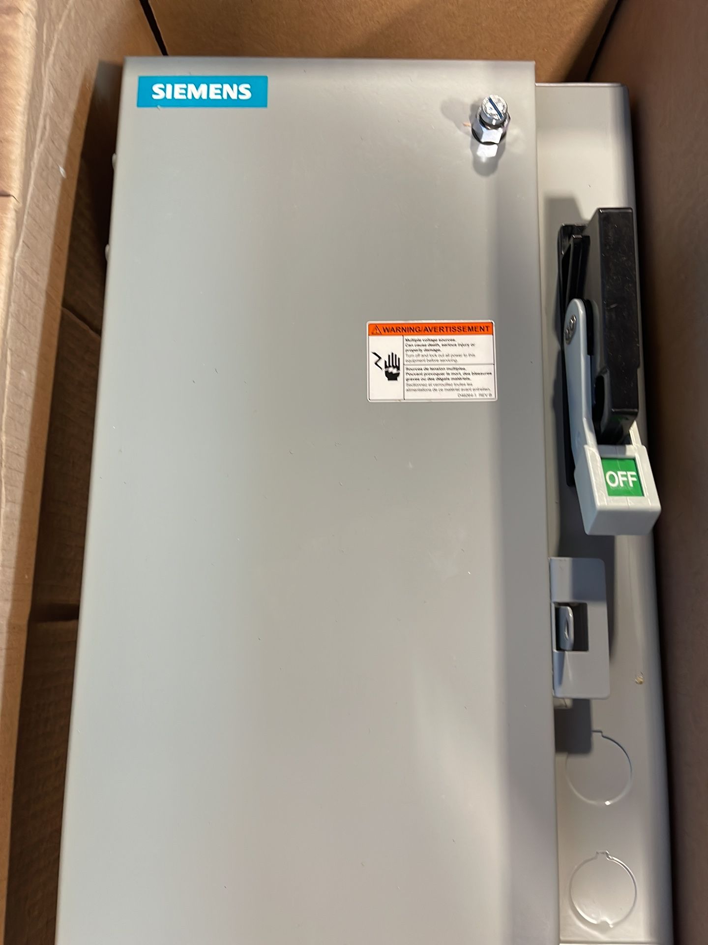 Siemens 3 Hp Fusible Combination Fvnr Heavy Duty Motor Starter - 17cud92bf10