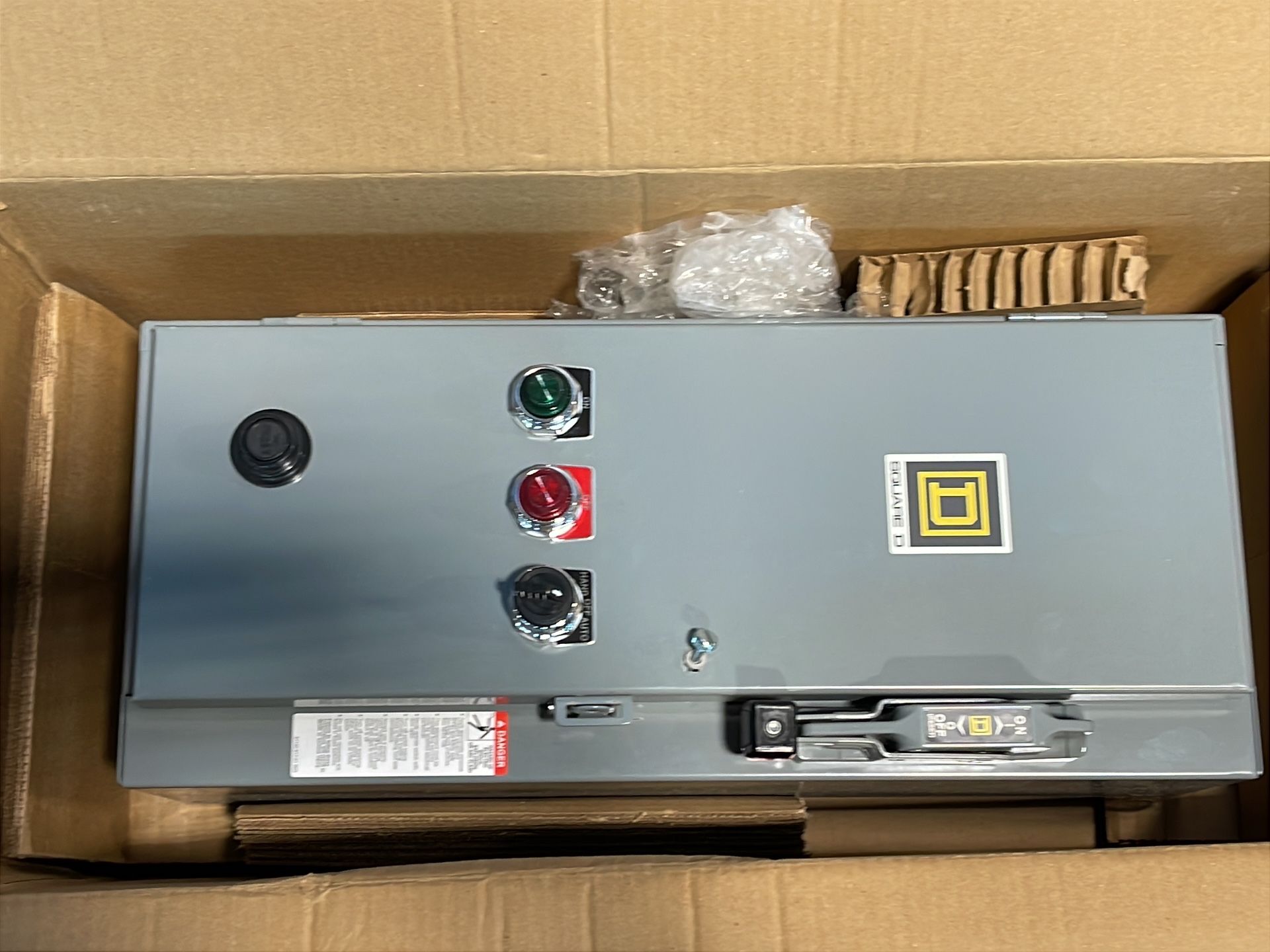 Square D 5 Hp Ac Combination Motor Starter - 8538sbg33v01ch309p92sx22y74