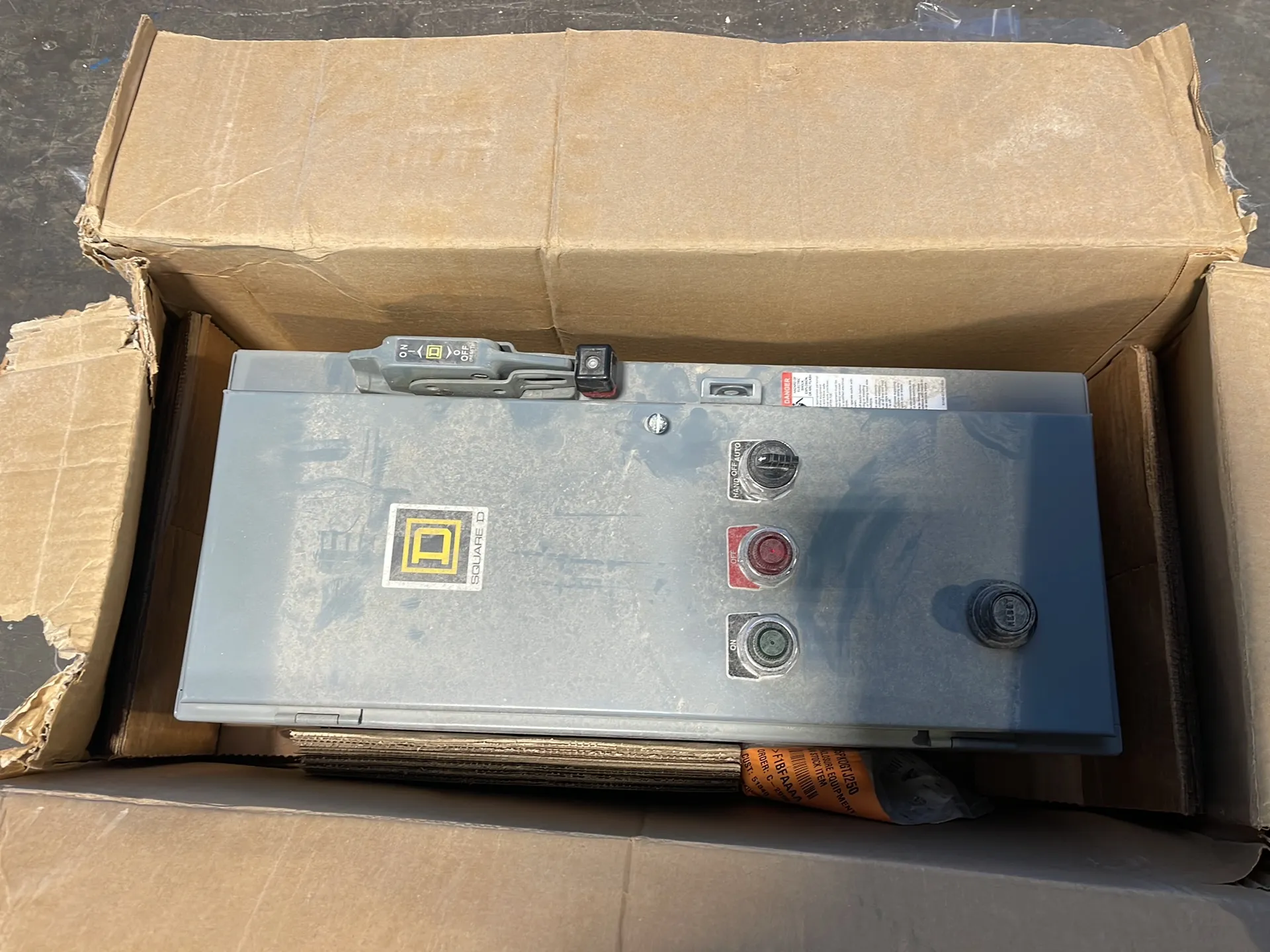 Square D 5 Hp Ac Combination Motor Starter - 8538sbg33v01ch309p92sx22y74