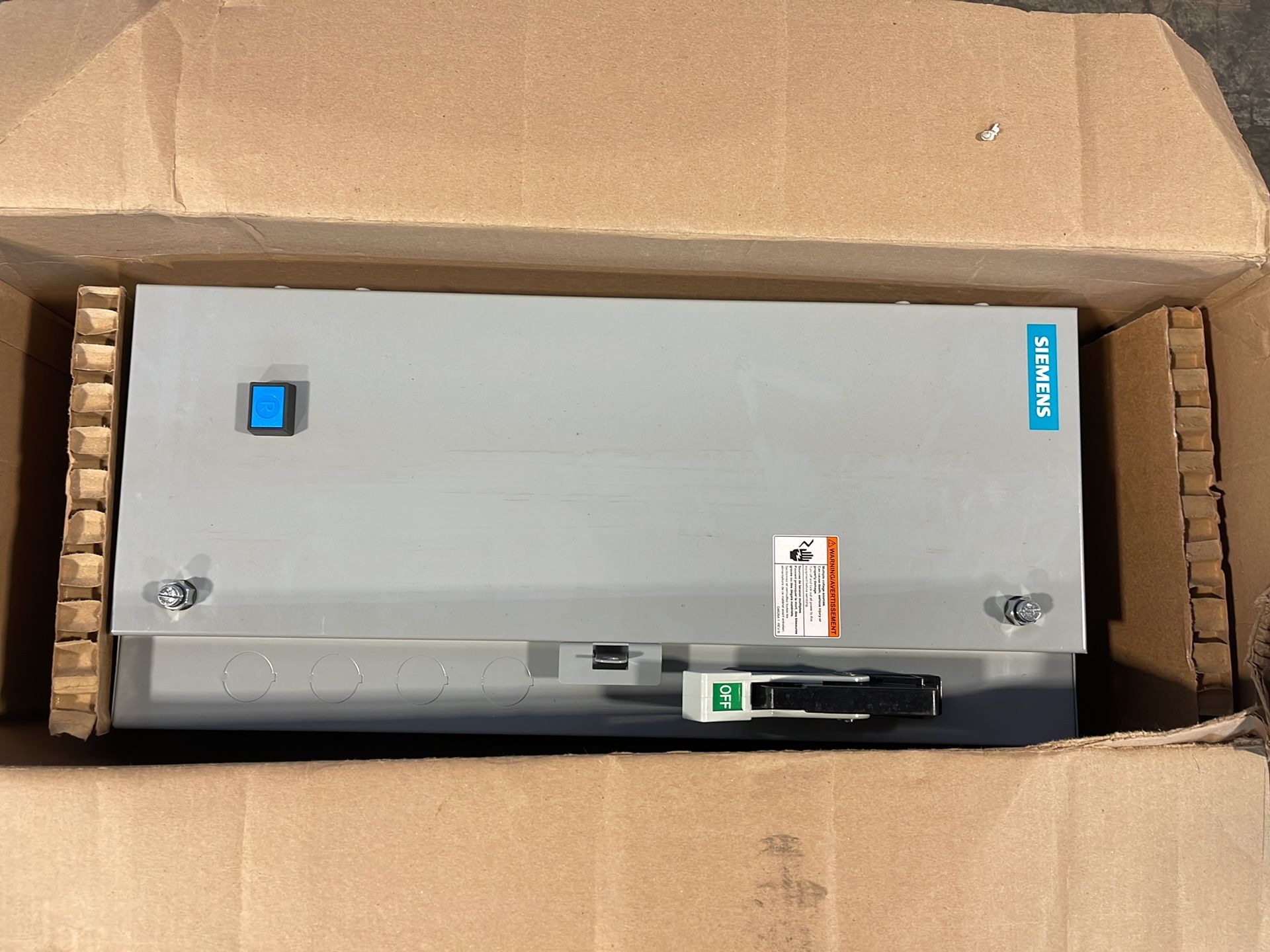 Siemens 5 Hp Fusible Combination Fvnr Heavy Duty Motor Starter - 17duc92ba11