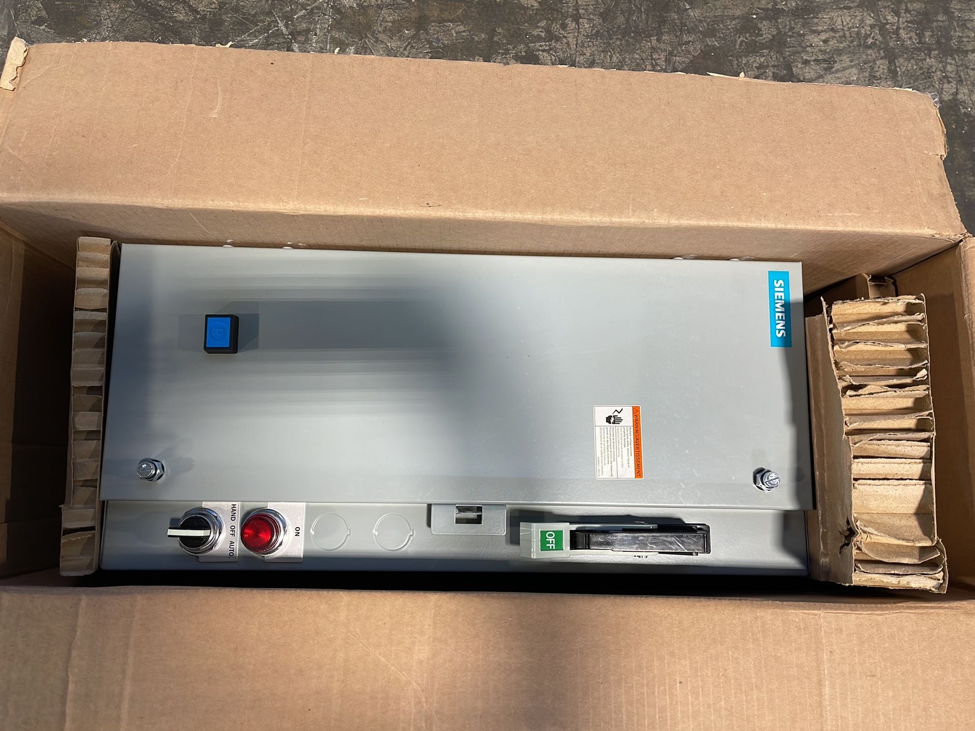 Siemens 3 Hp Fusible Combination Fvnr Heavy Duty Motor Starter - 17cud92bf10