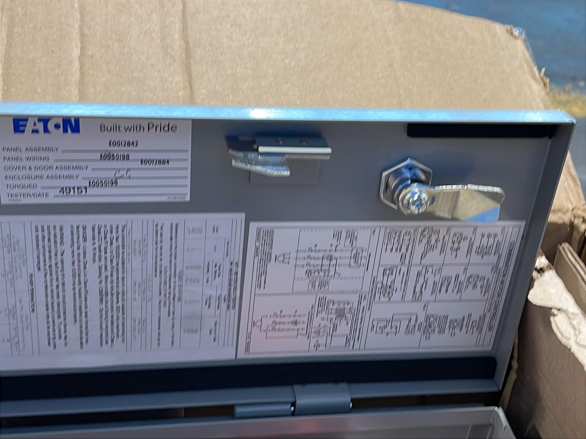Eaton Freedom Nema Combination Fvnr Starter With Fused Disconnect & Cpt - Ecn1801ccc
