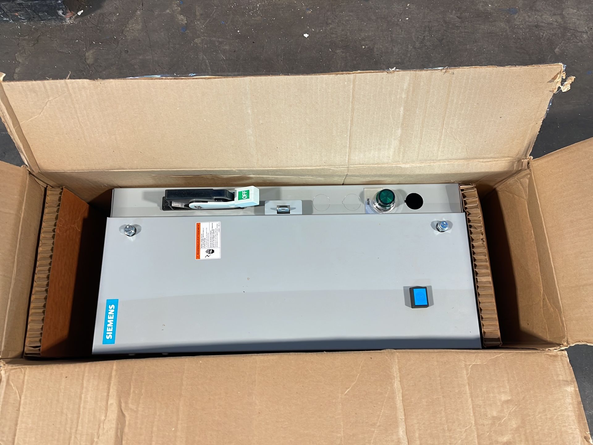 Siemens 2 Hp Fusible Combination Fvnr Heavy Duty Motor Starter - 17cub92bf11