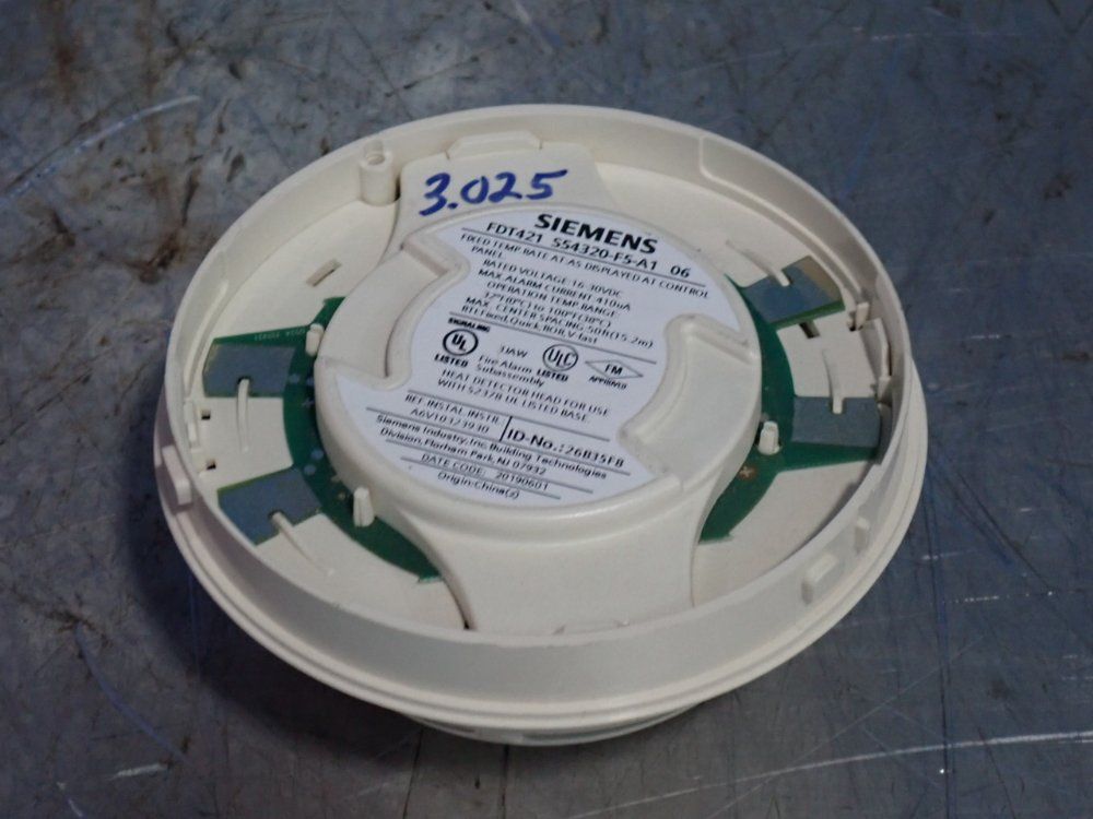 Siemens Fire Alarm - Fd421 S54320-f5-a106