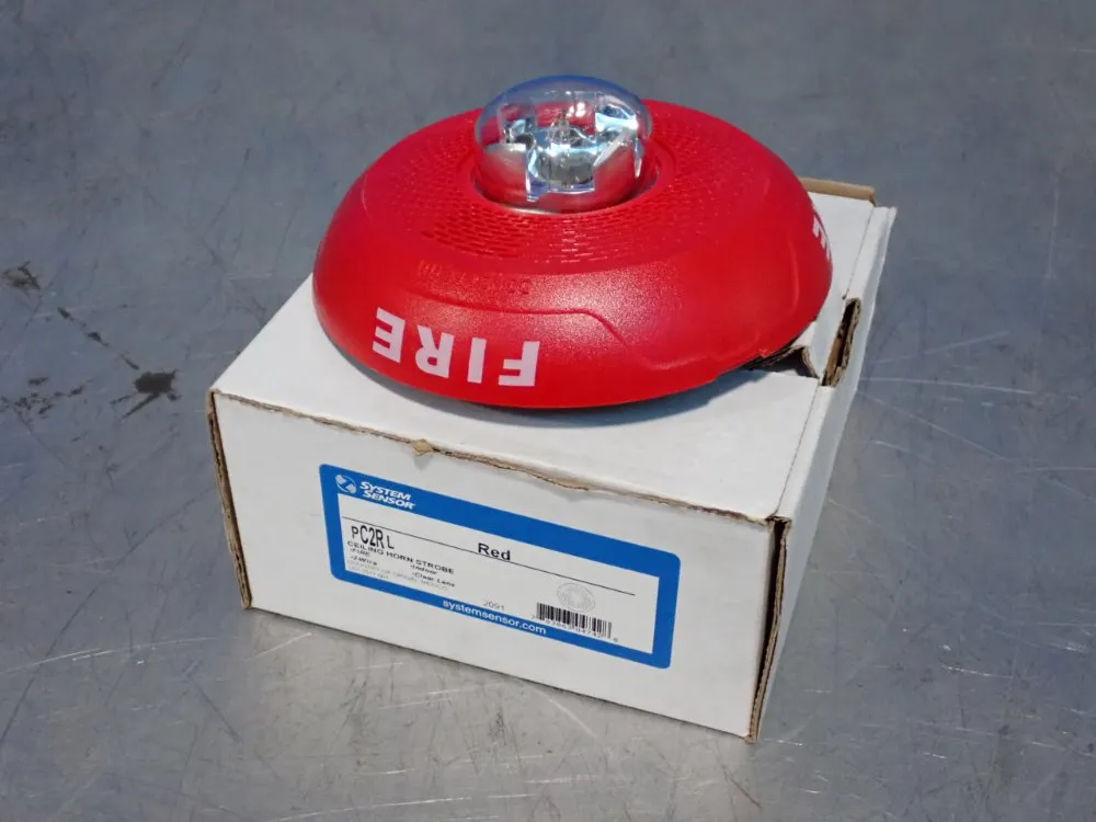 System Sensor Ceiling Horn Strobe - Pc2rl