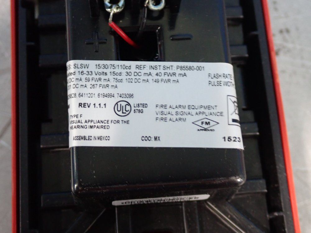 Siemens Fire Alarm - S54329-f25-a1