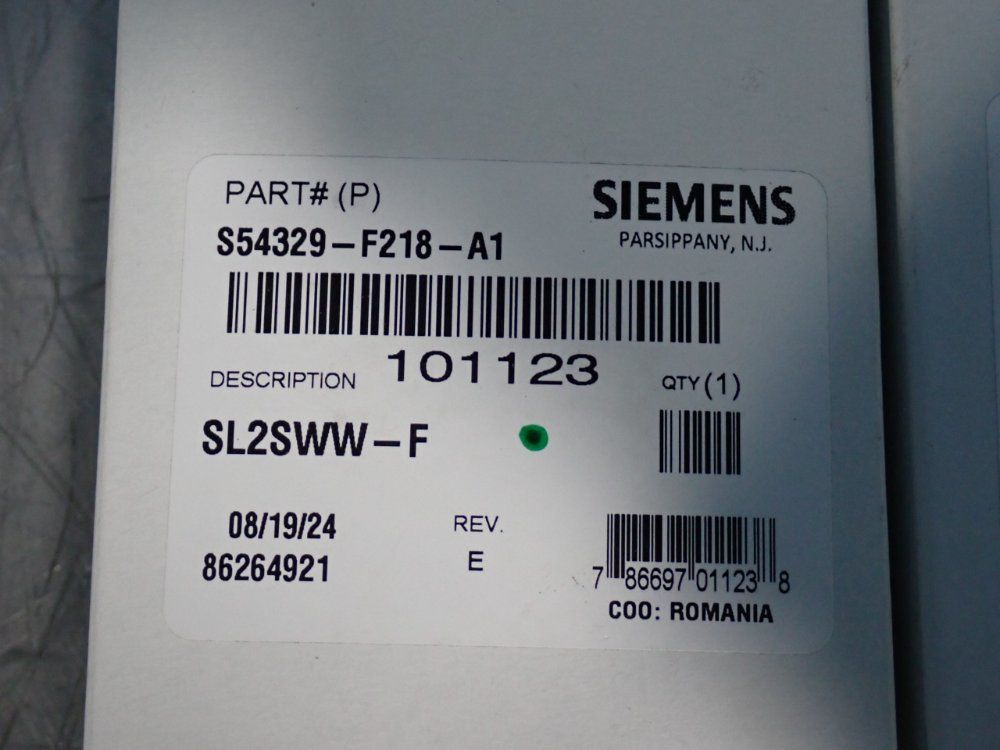Siemens Fire Alarms - S5432-f218-a1