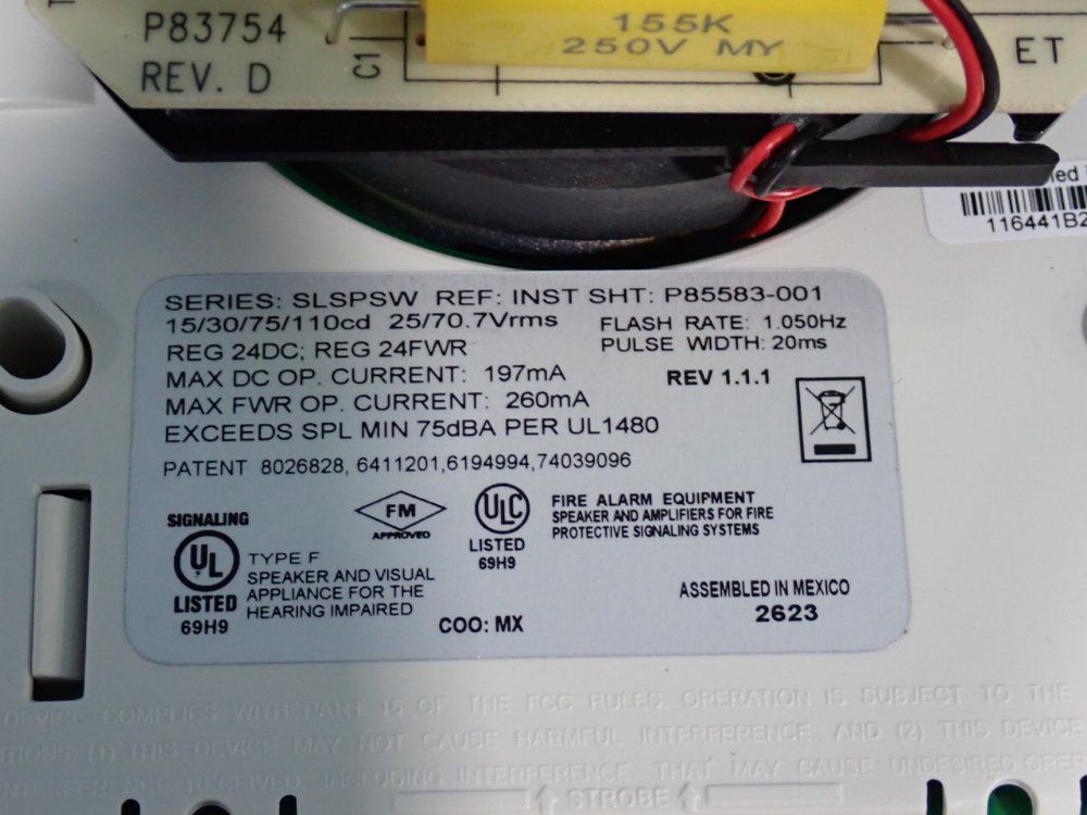 Siemens Fire Alarm - S54329-f43-a1