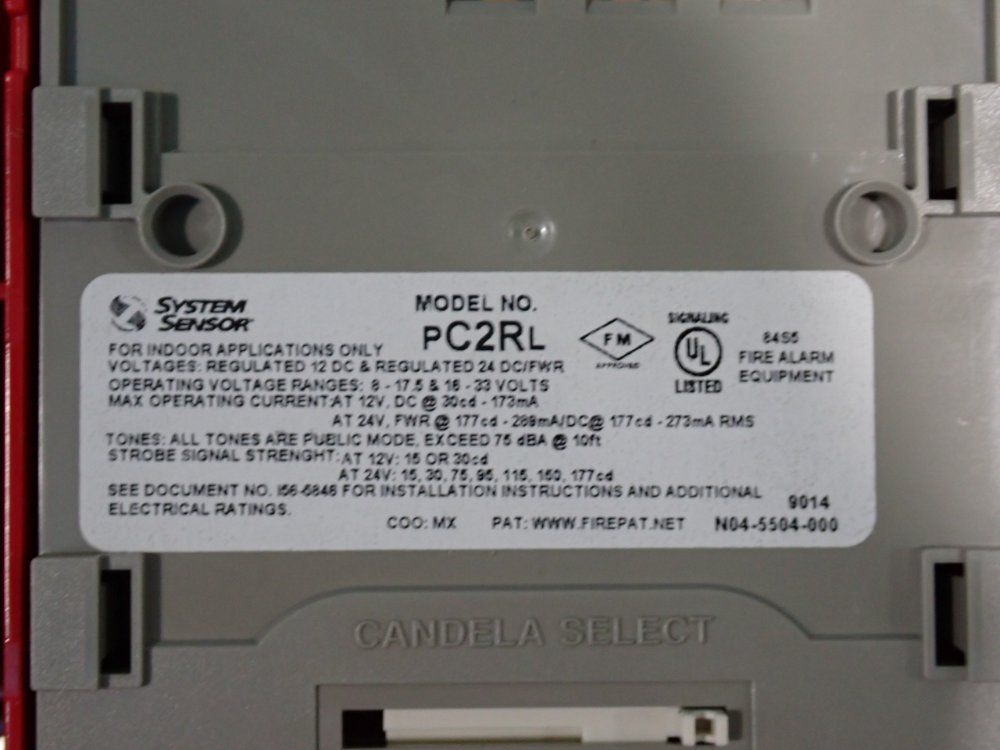 System Controls Fire Alarm - Pc2rl