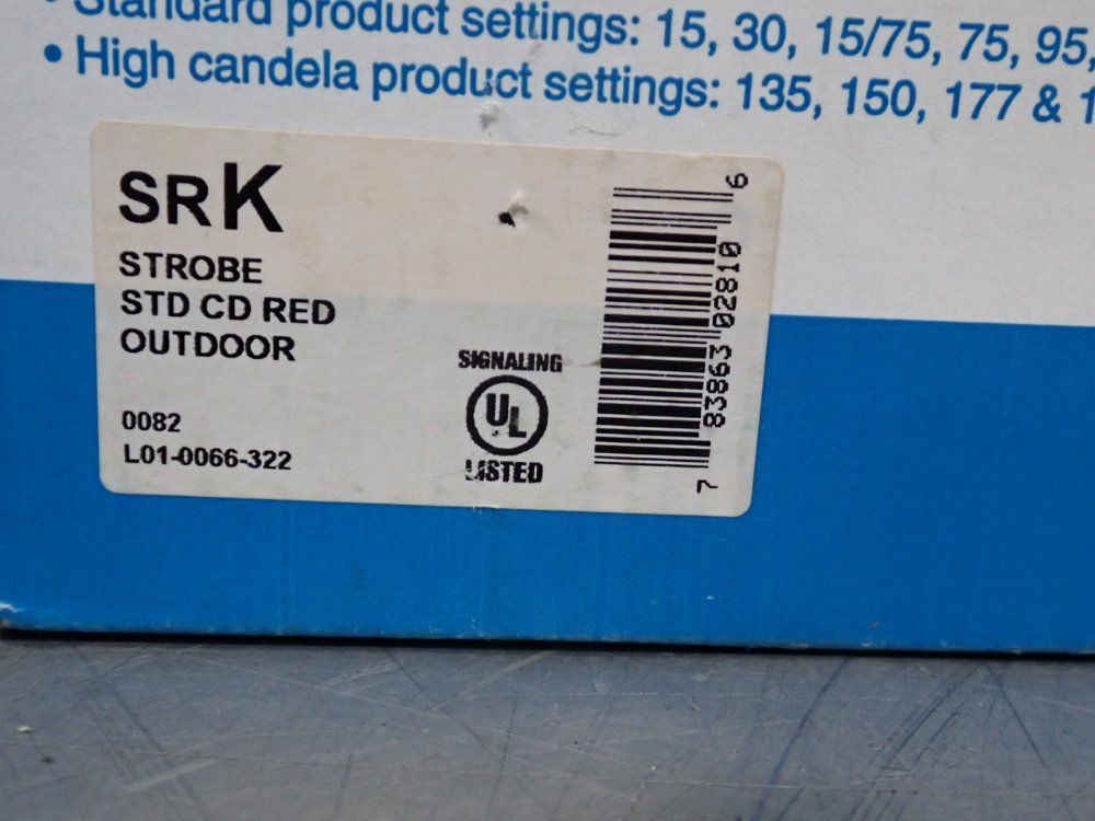 System Controls Fire Alarm - Srk
