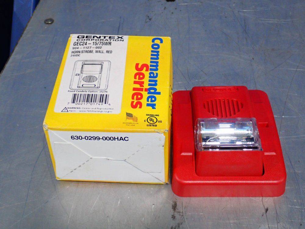 Gentex Hornstrobe Fire Alarm - Gec24-15-75wr