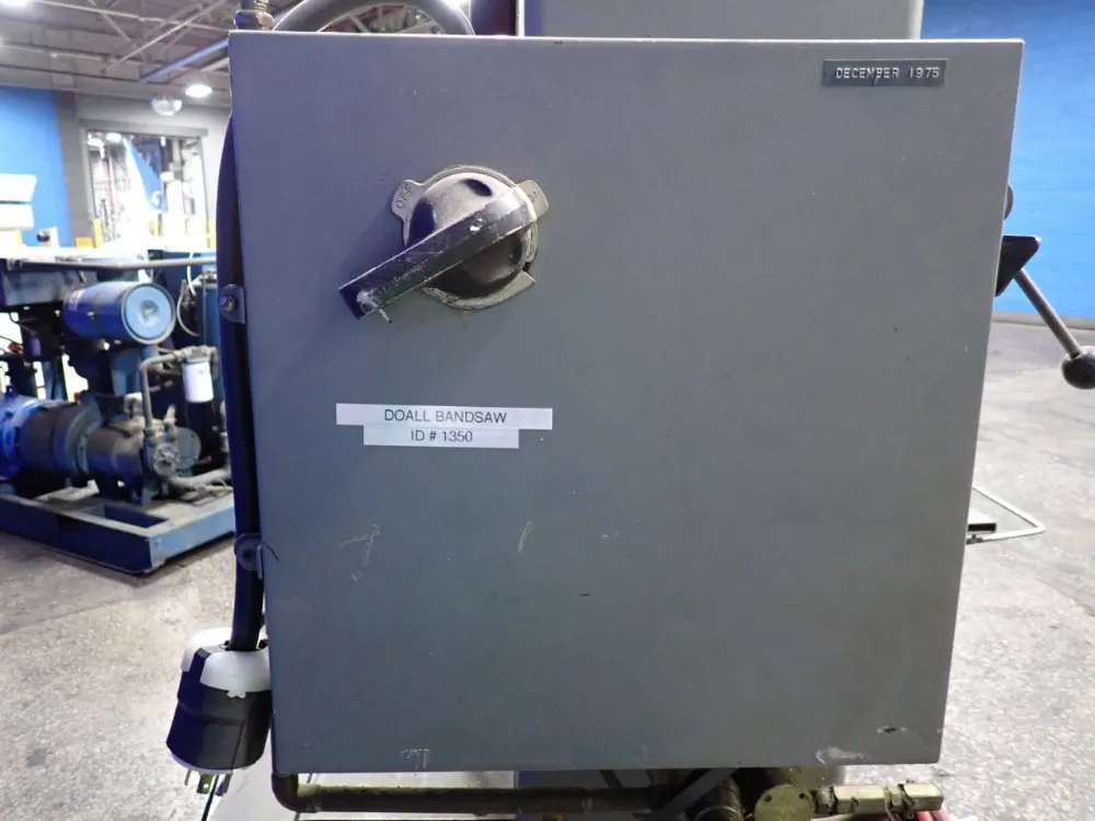 Doall 14" X 20" Vertical Band Saw - 2012-1a