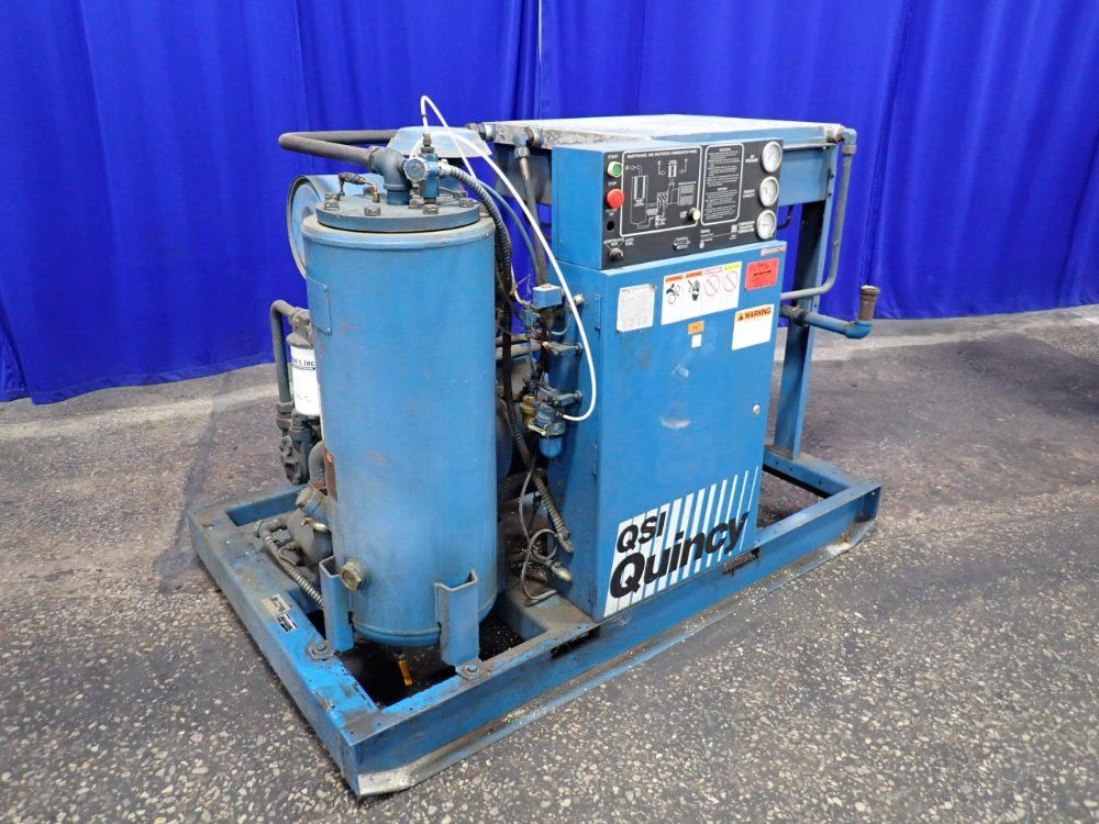 Quincy 50 Hp Rotary Screw Air Compressor - Qsi 235