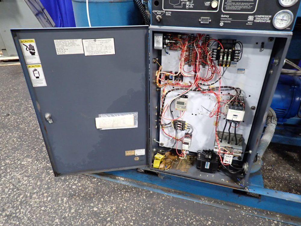 Quincy 50 Hp Rotary Screw Air Compressor - Qsi 235