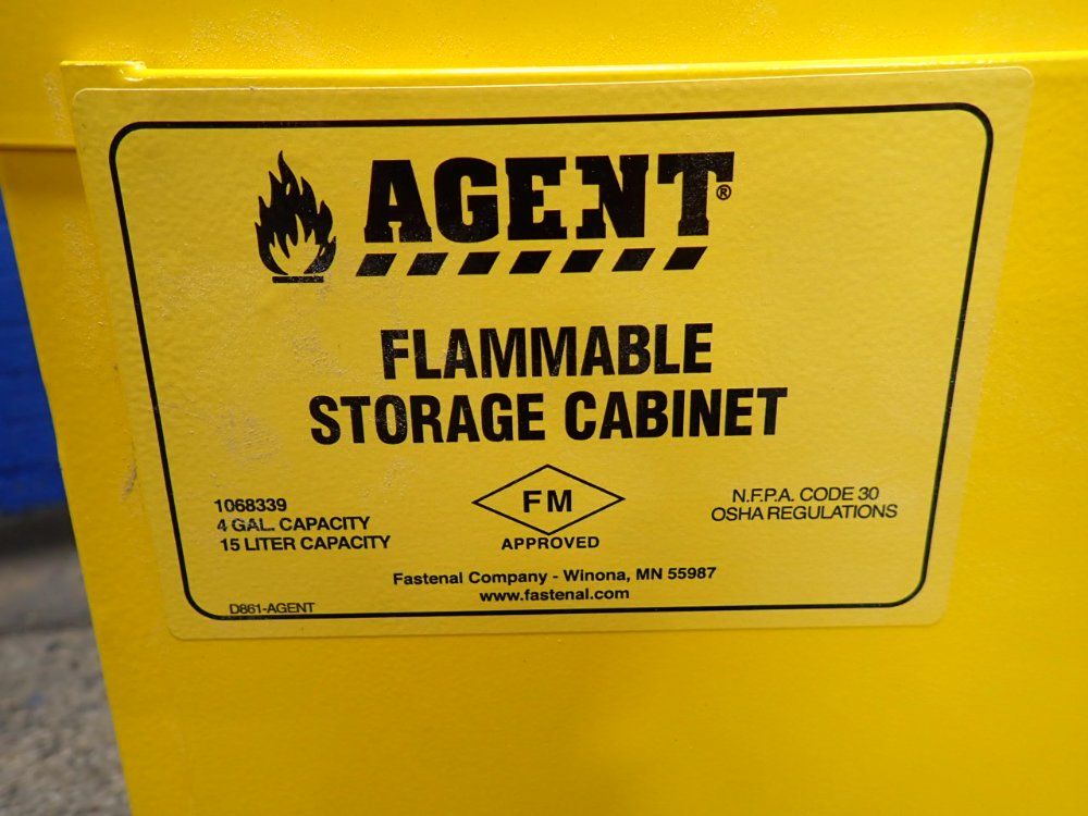 Agent 4 Gal Flammable Liquid Storage Cabinet