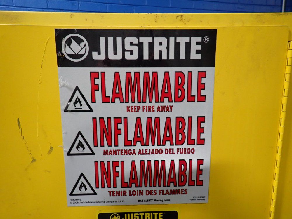 Justrite 22 Gal Flammable Liquid Storage Cabinet - 892200