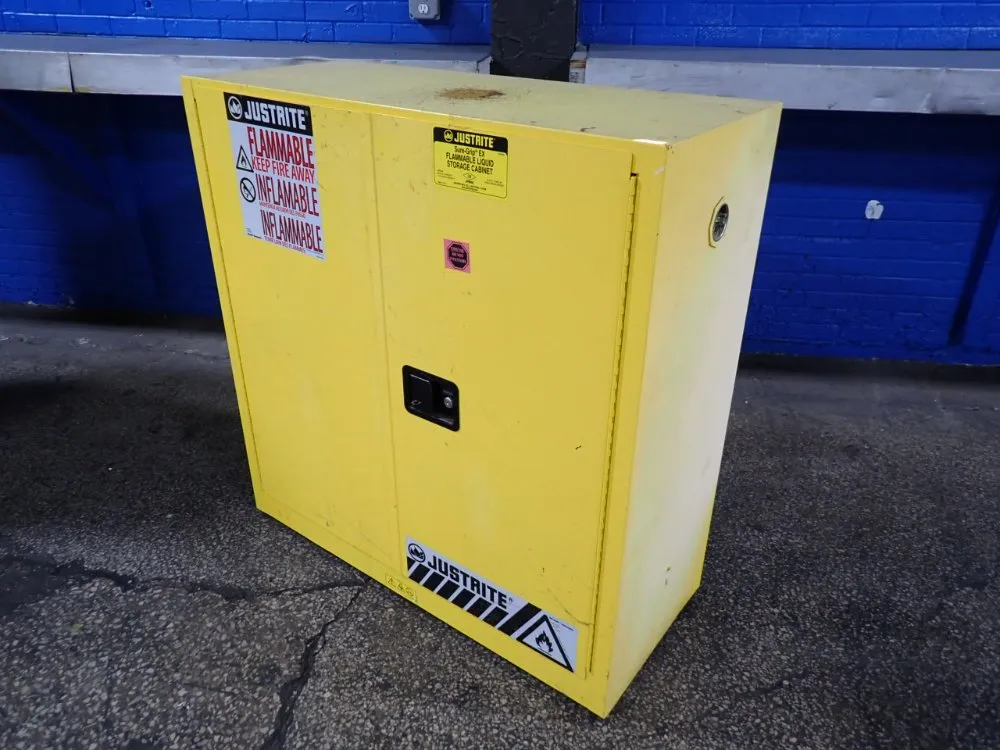 Justrite 30 Gal Flammable Liquid Storage Cabinet - 893000