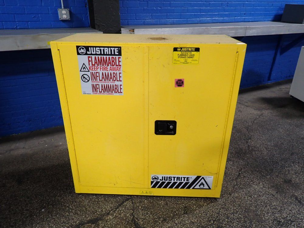 Justrite 30 Gal Flammable Liquid Storage Cabinet - 893000