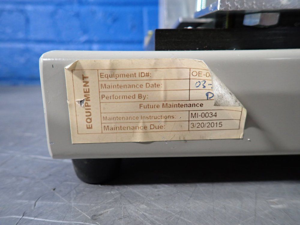 Shimpo 110 Lbs Manual Force Test Stand - Fgs-100h