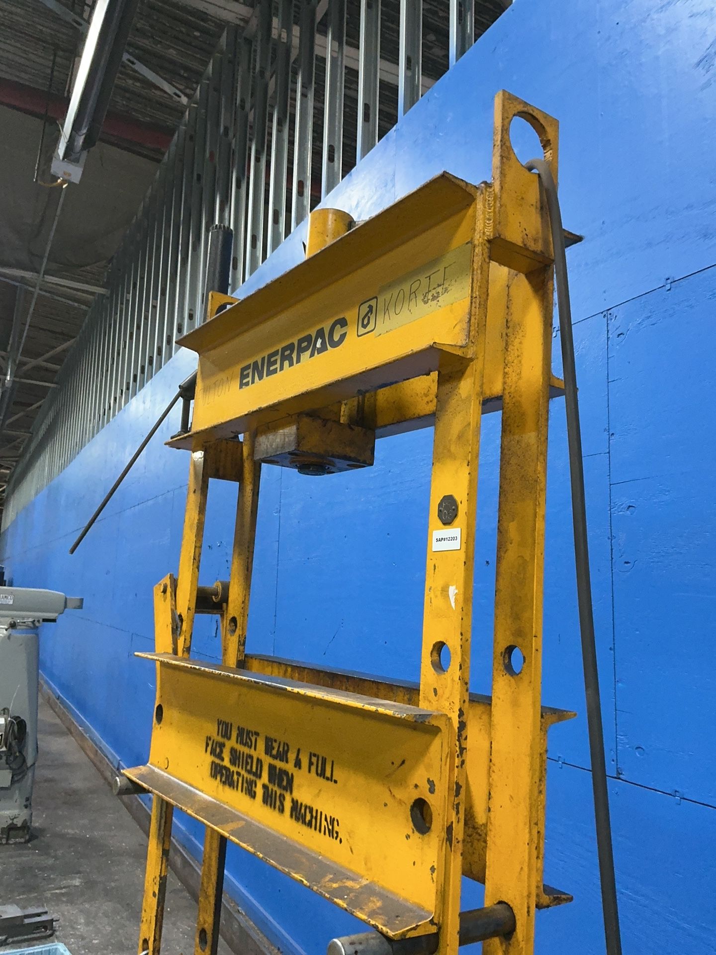 Enerpac Hydraulic Shop Press