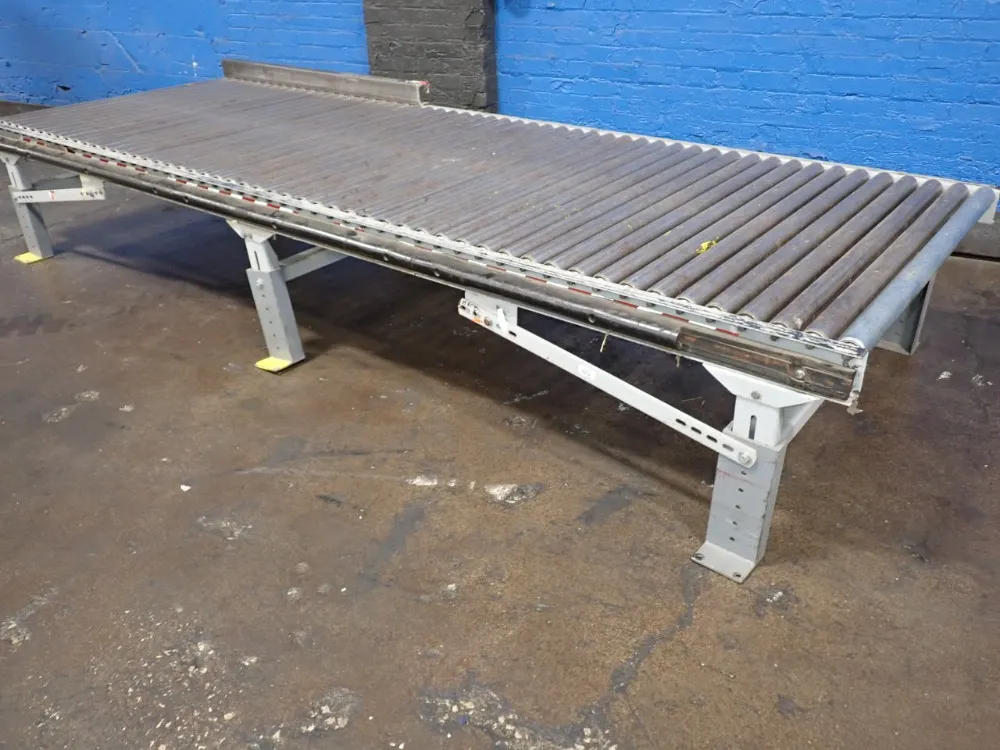 38" X 120" X 18" Roller Conveyor