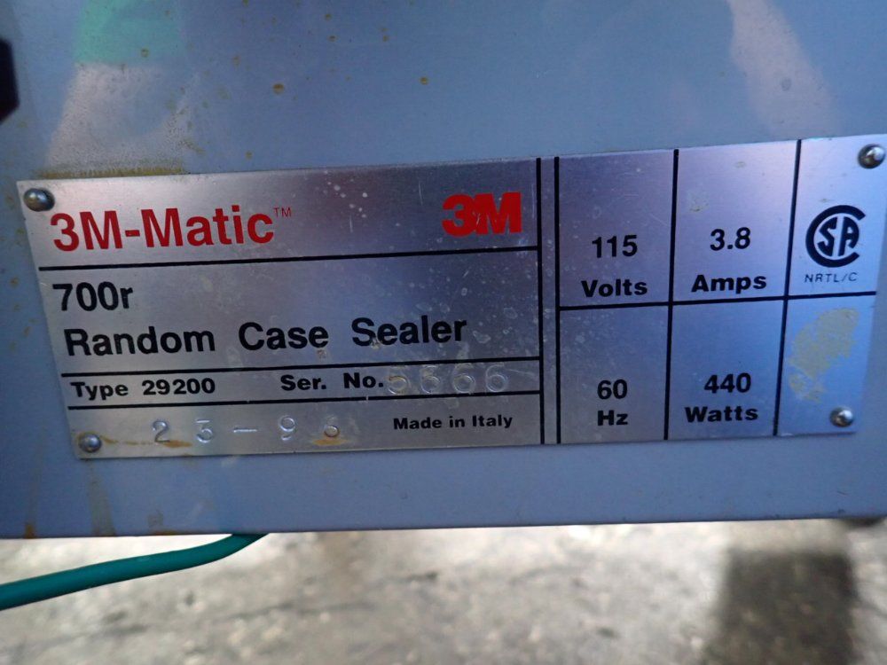 3m 20" X 37" Adjustable Case Sealer - 700r