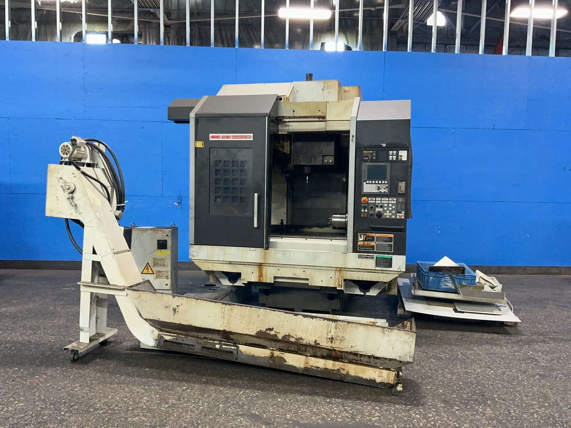 Mori Seiki 24" X 42" Cnc Vmc - Duravertical 5080
