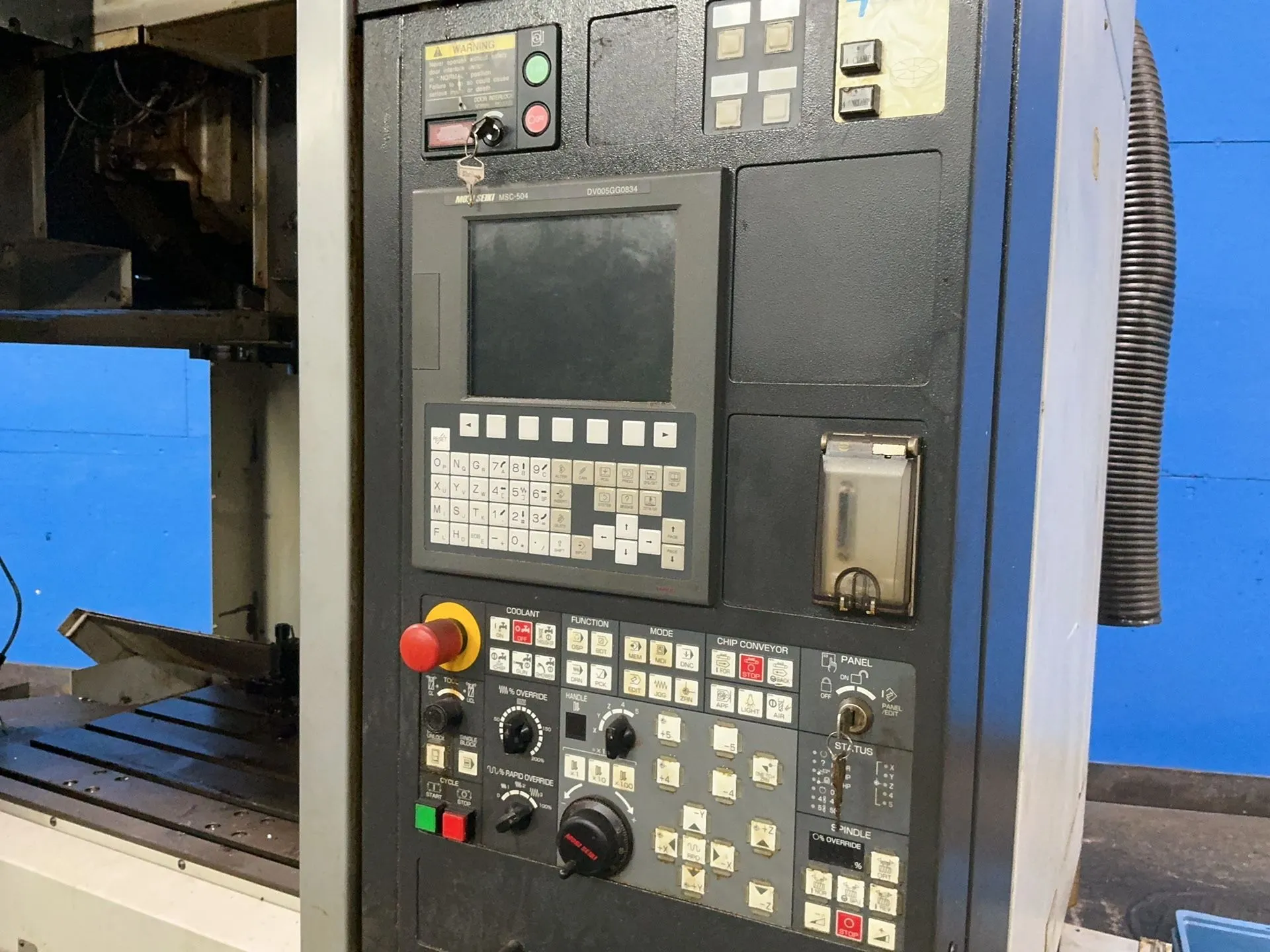 Mori Seiki 24" X 42" Cnc Vmc - Duravertical 5080