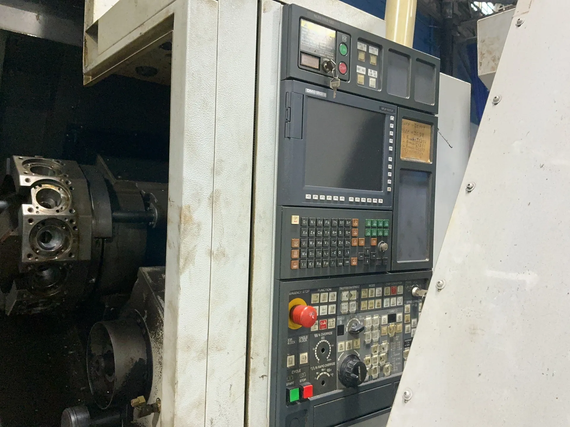 Mori Seiki Co Ltd Cnc Lathe - Nl2500smc/700
