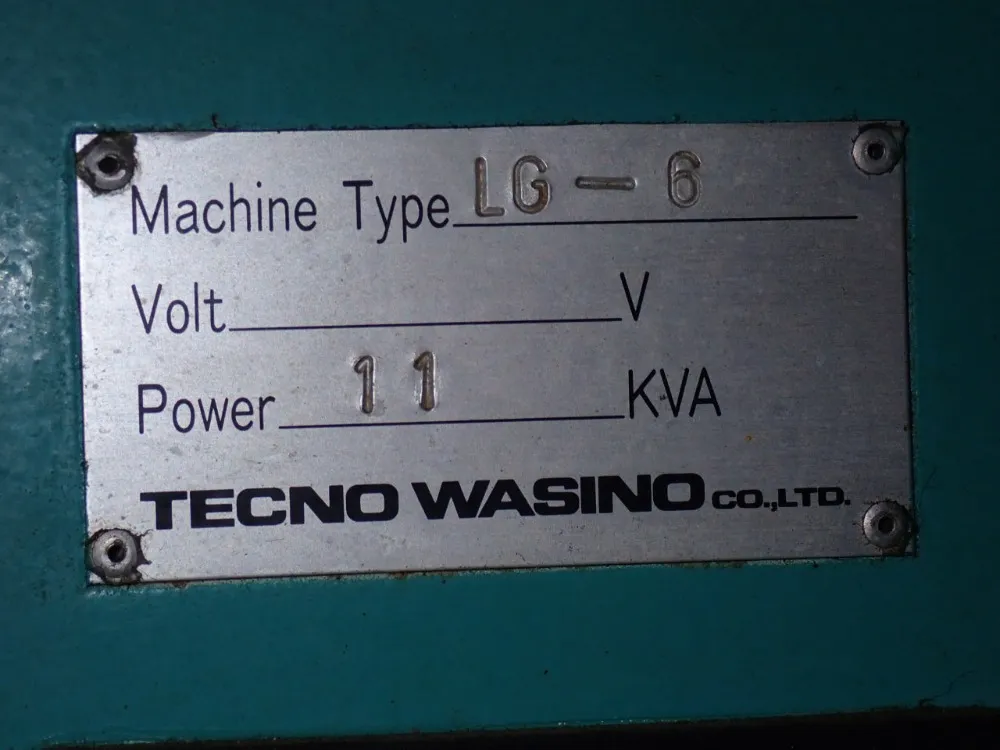 Tecno Wasino Cnc Lathe - Lg-6