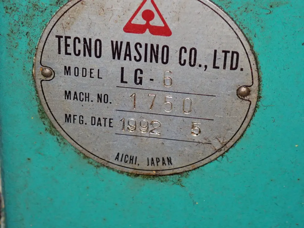 Tecno Wasino Cnc Lathe - Lg-6