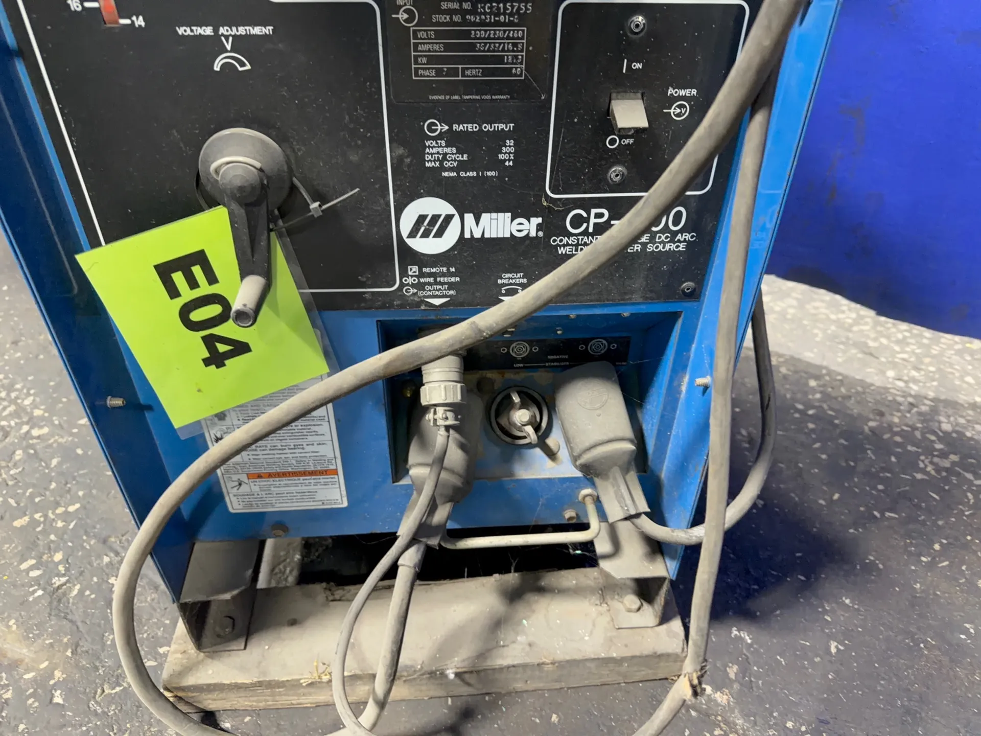Miller 300 Amp Welder - Cp-300