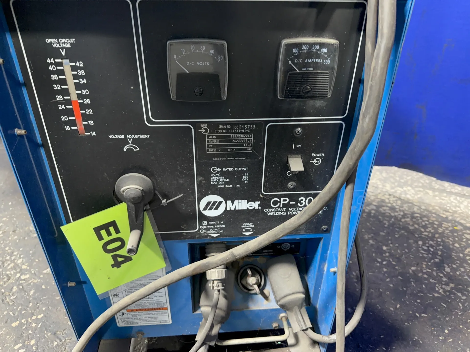 Miller 300 Amp Welder - Cp-300