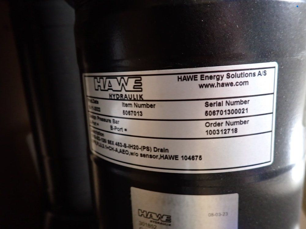 Hawe Hydraulik Wind Turbine Blade Switch Cylinder