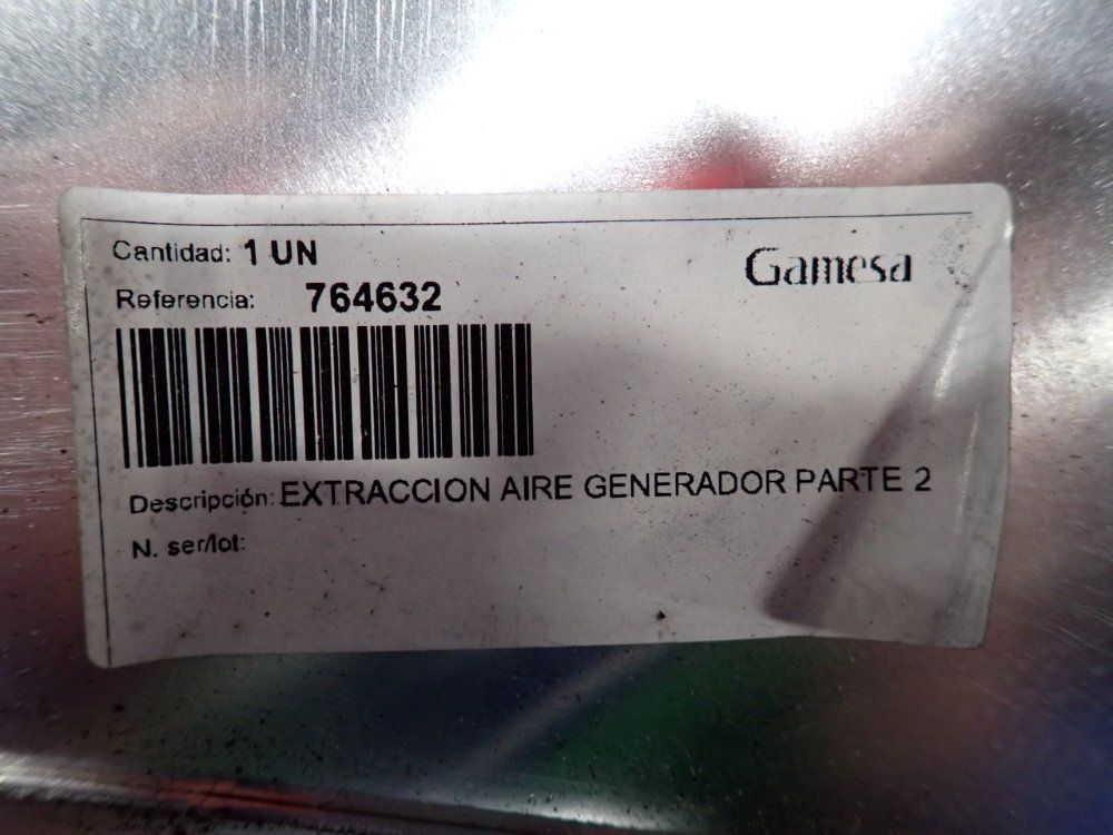 Gamesa Generator Air Extraction Housing