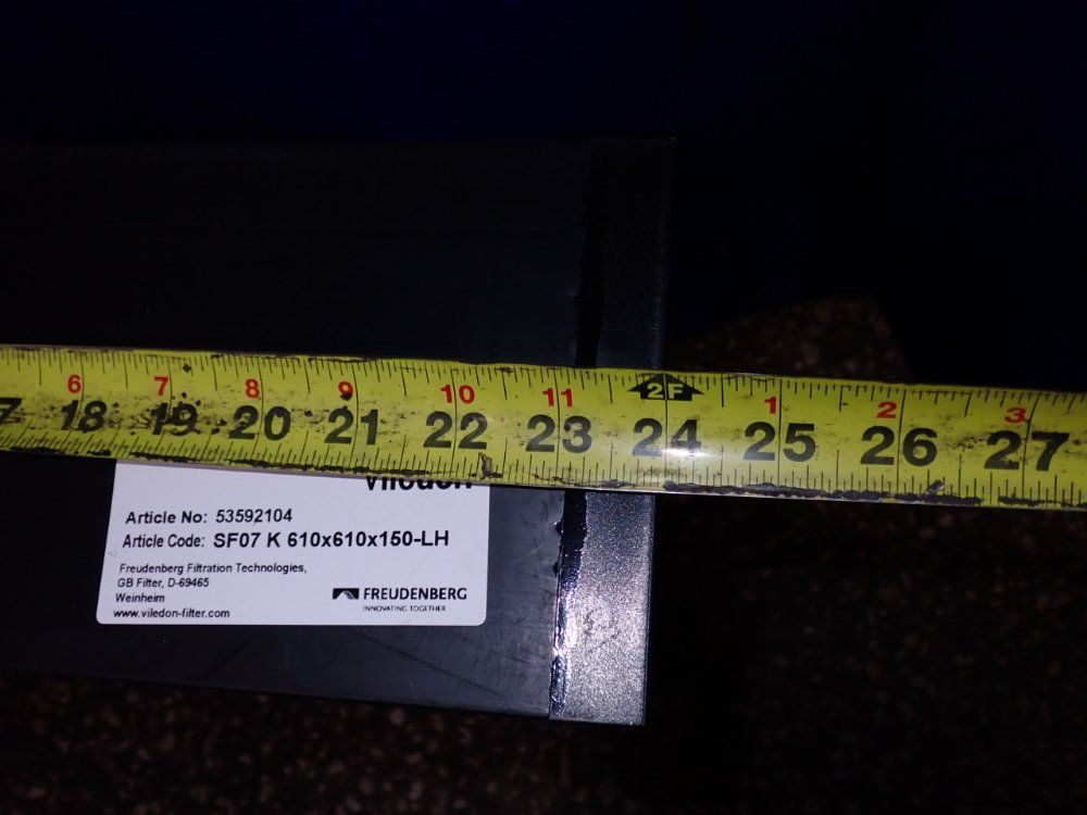 Freudenberg 24" X 24" X 6" Air Filters - 53592104