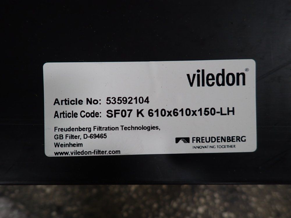 Freudenberg 24" X 24" X 6" Air Filters - 53592104